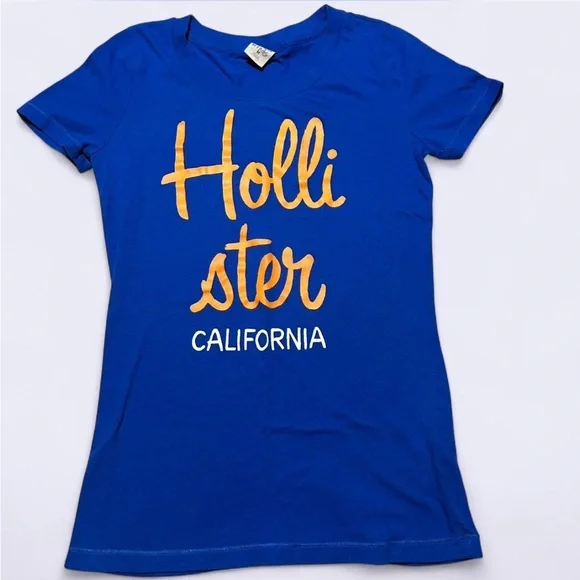 Blue & Orange Hollister Co. Short Sleeve Shirt - Picture 3 of 9